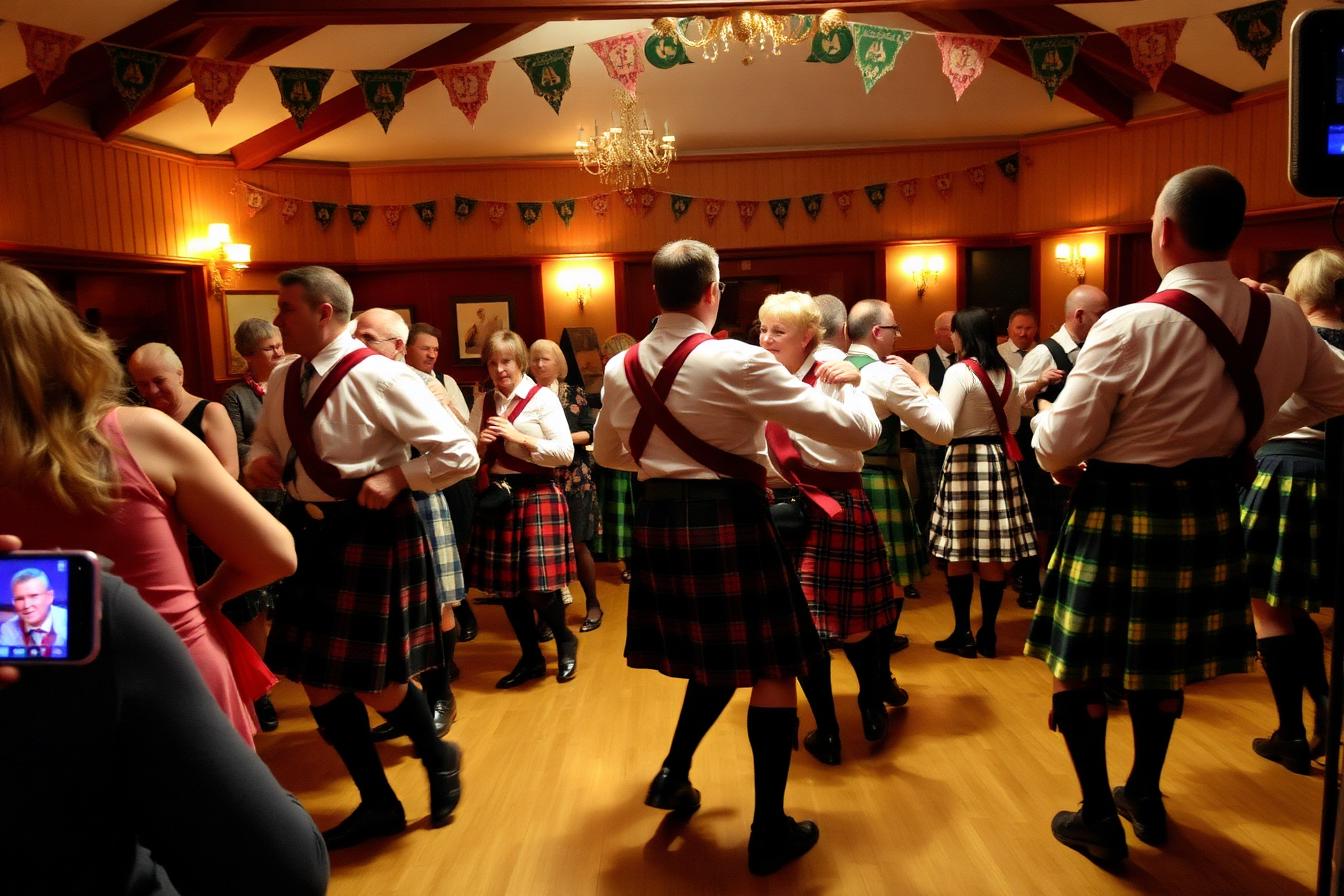 Dancers at the Milton Keynes Annual Dance